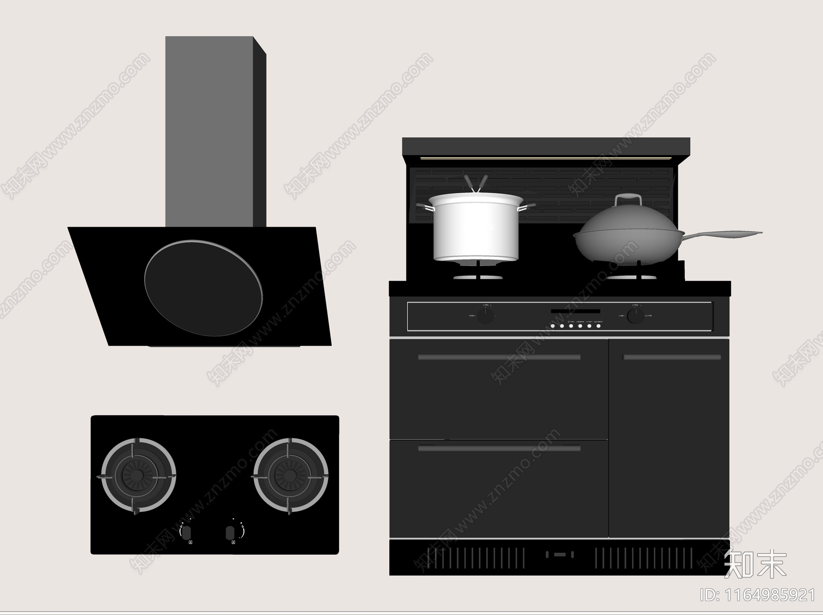 厨具SU模型下载【ID:1164985921】