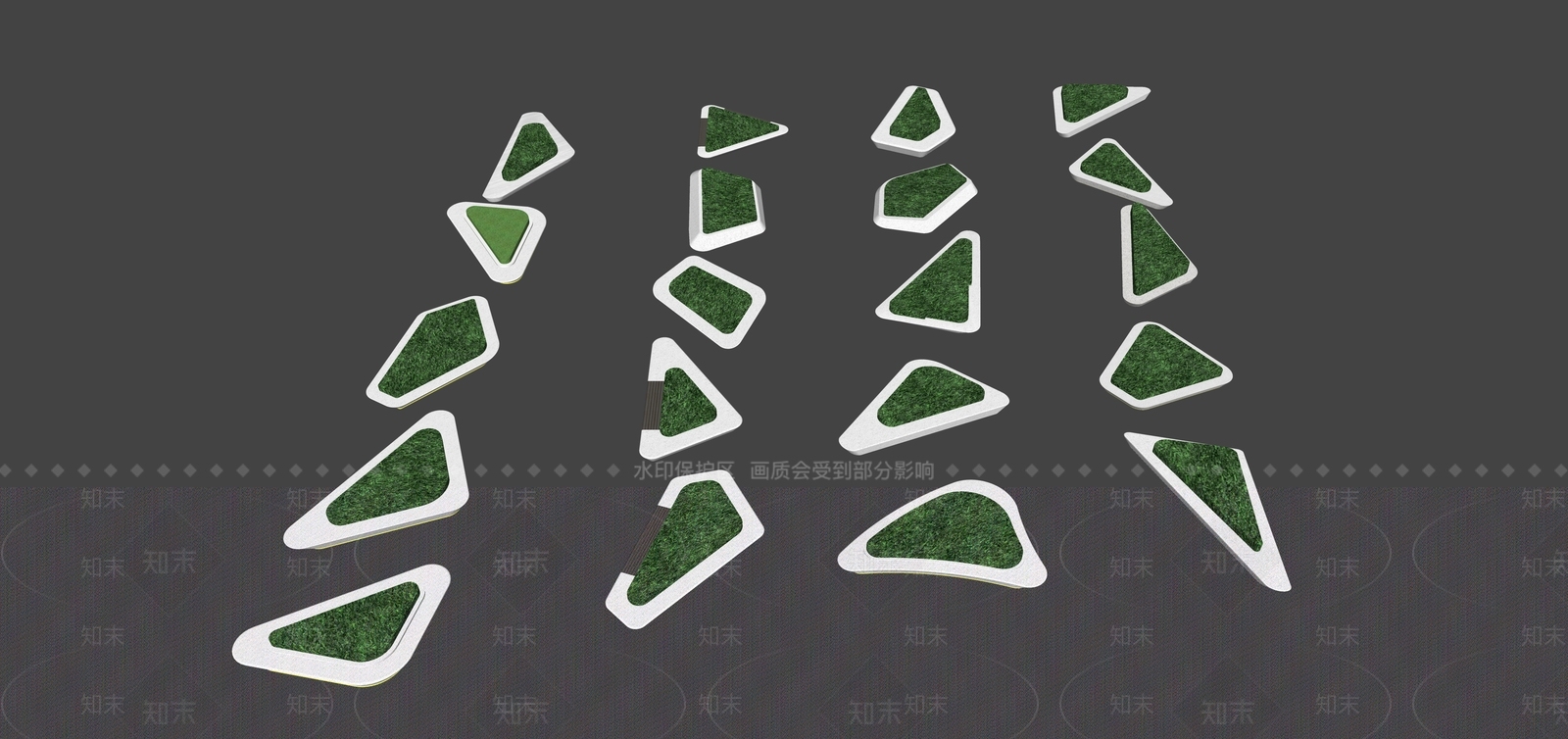 现代其他小品SU模型下载【ID:1164990179】