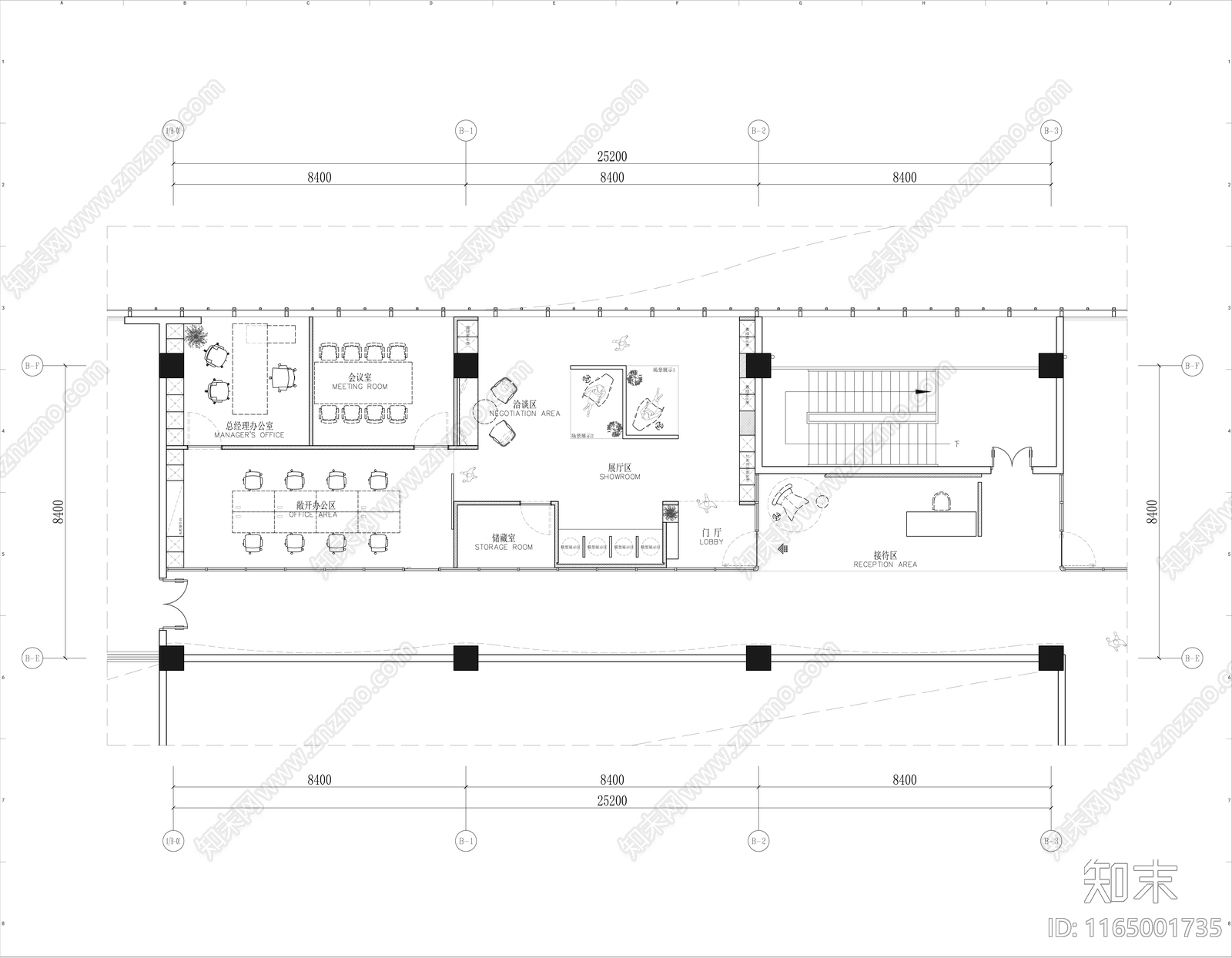 工装平面图施工图下载【ID:1165001735】