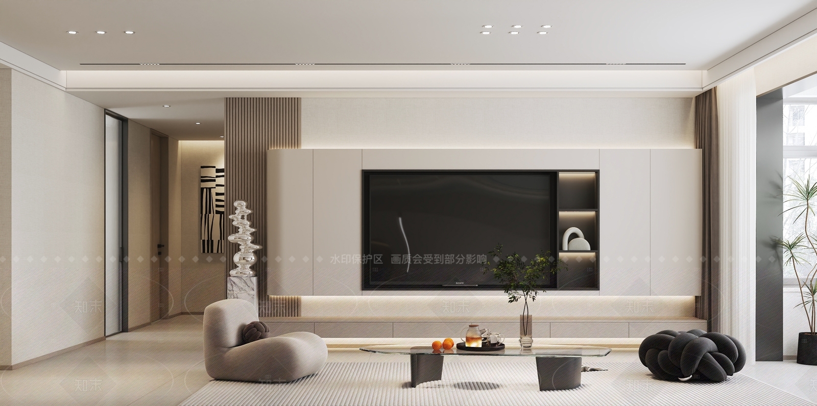 现代开放式厨房3D模型下载【ID:1214638699】