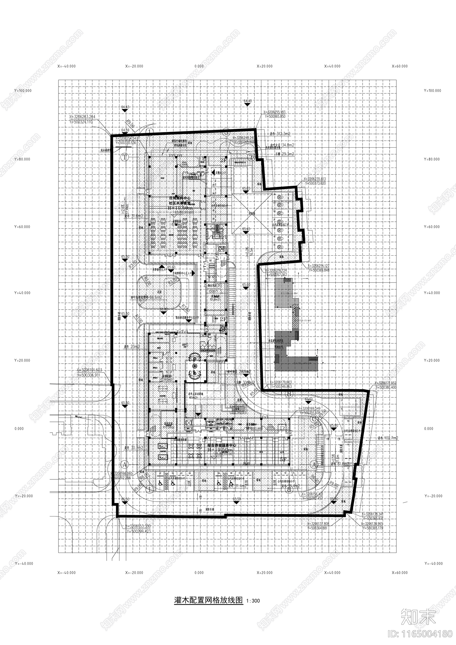现代庭院cad施工图下载【ID:1165004180】