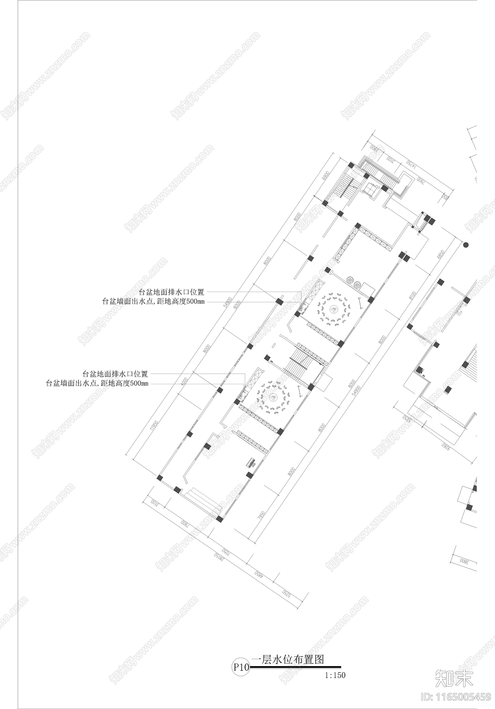 现代教室cad施工图下载【ID:1165005459】