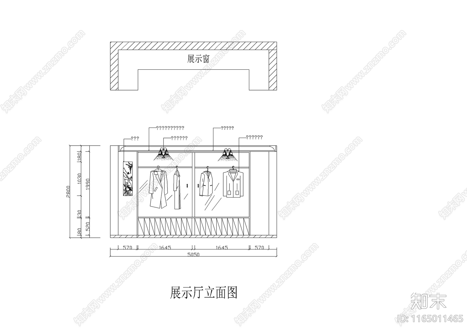 现代办公室cad施工图下载【ID:1165011465】