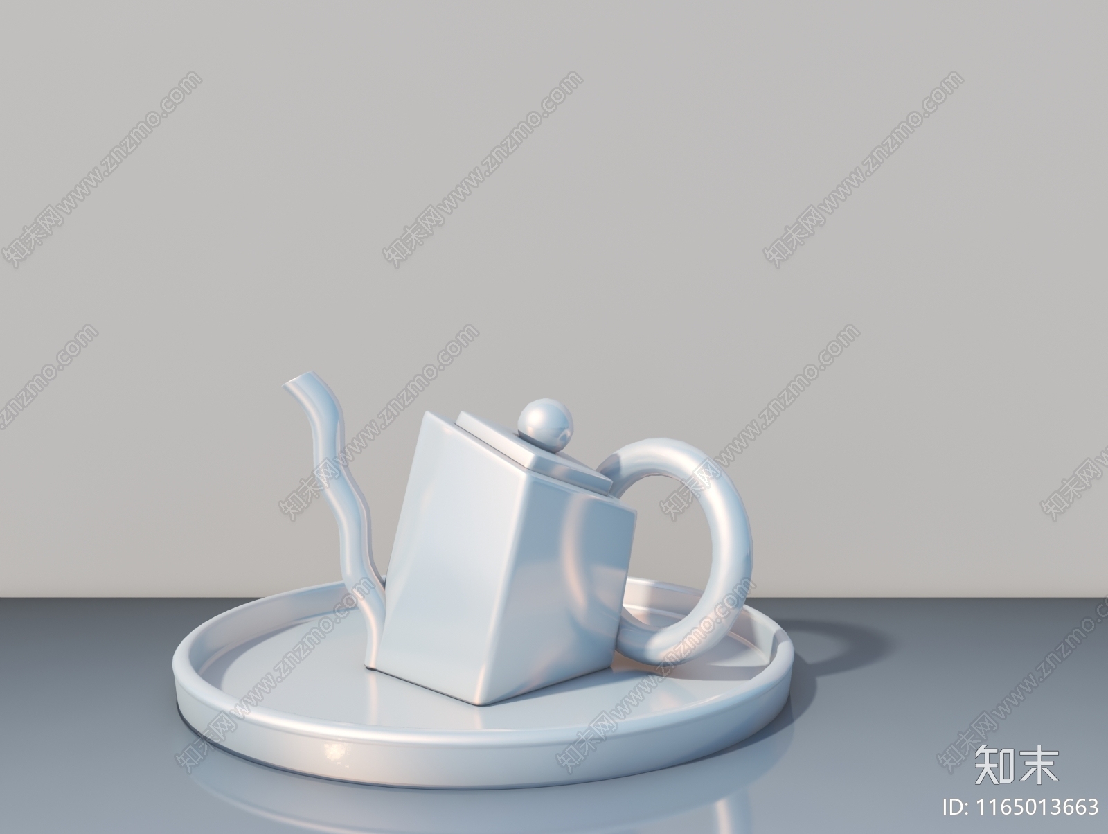 茶具3D模型下载【ID:1165013663】