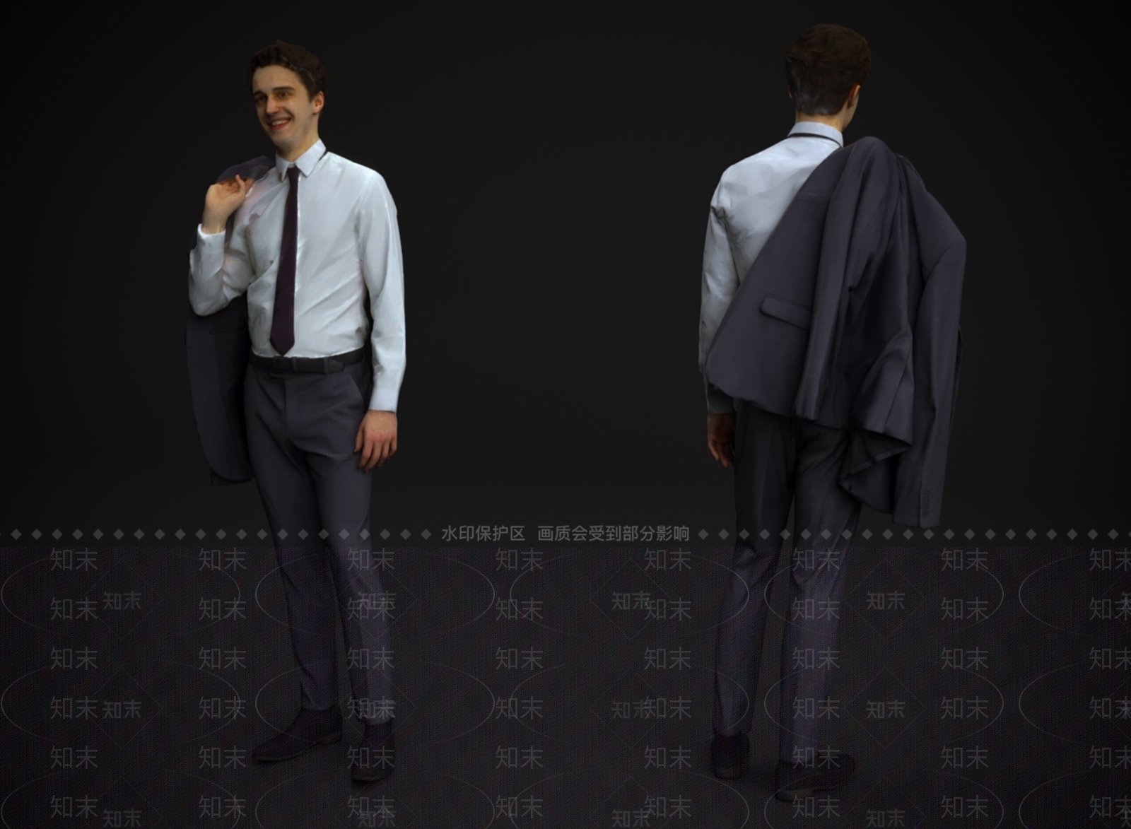 男人3D模型下载【ID:1165020703】