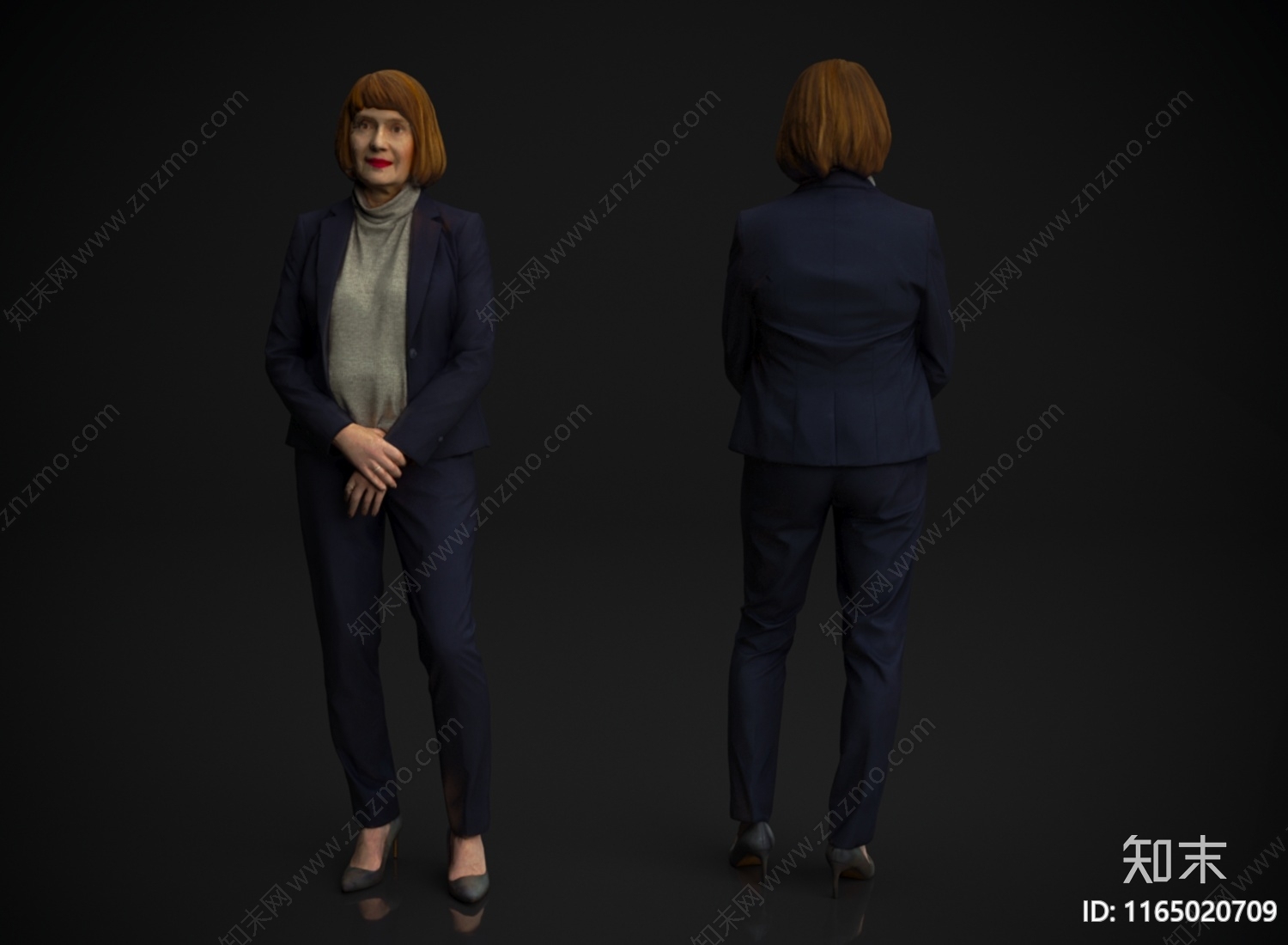 女人3D模型下载【ID:1165020709】