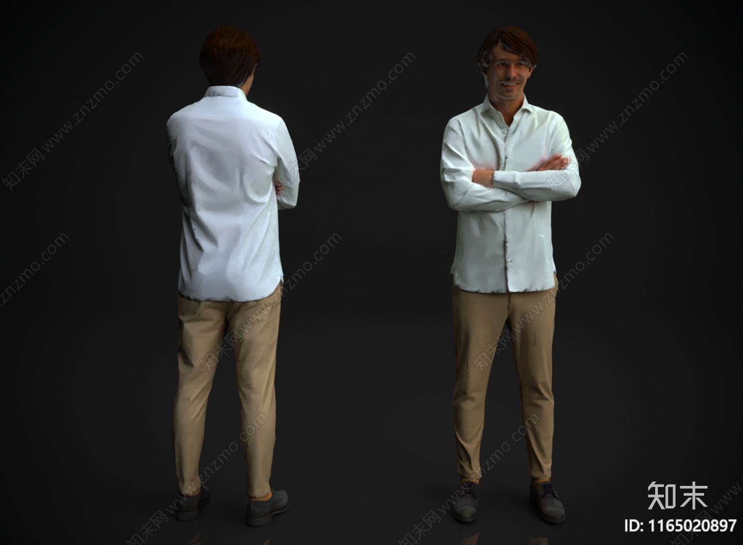 男人3D模型下载【ID:1165020897】