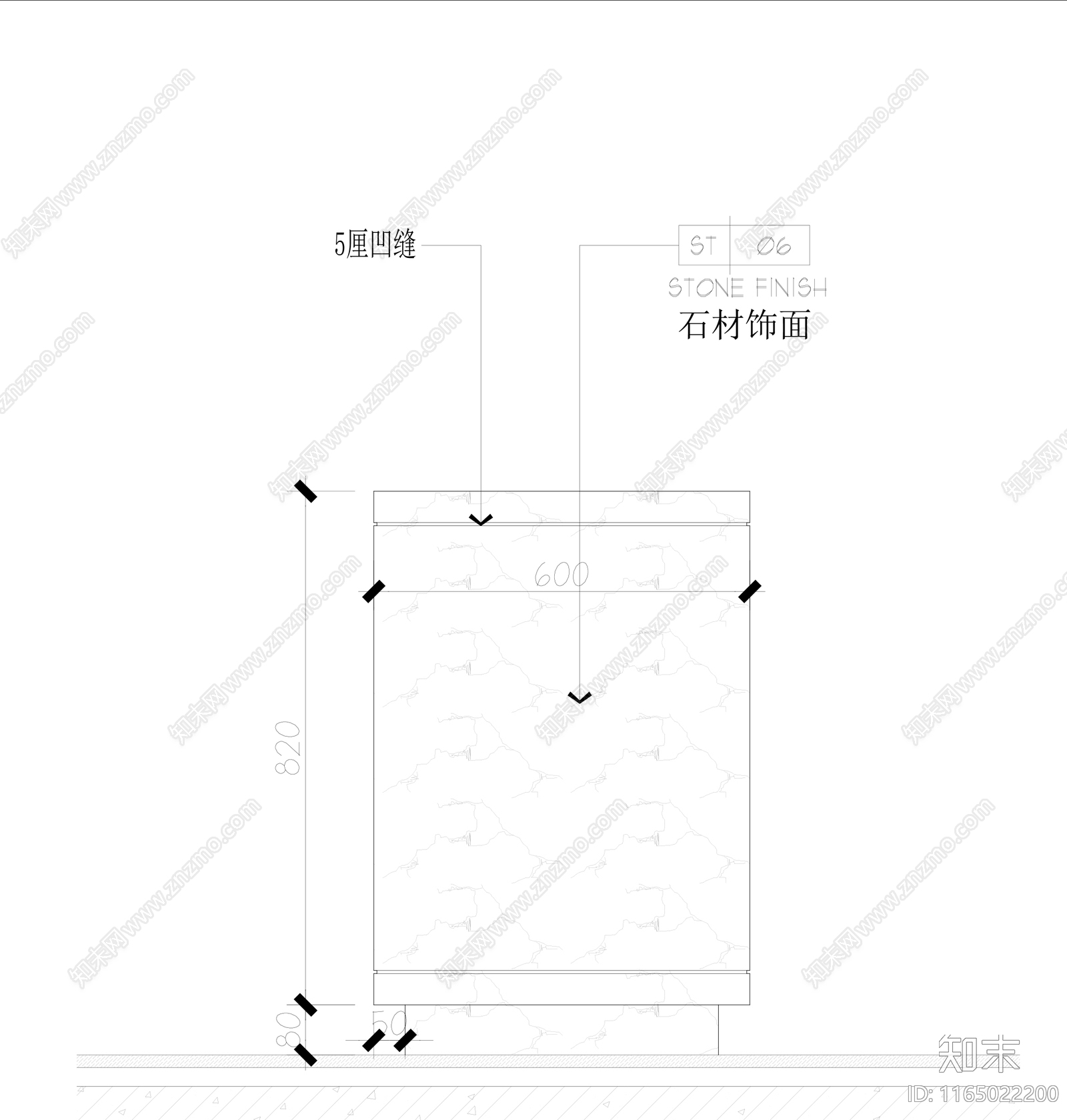 现代家具节点详图cad施工图下载【ID:1165022200】