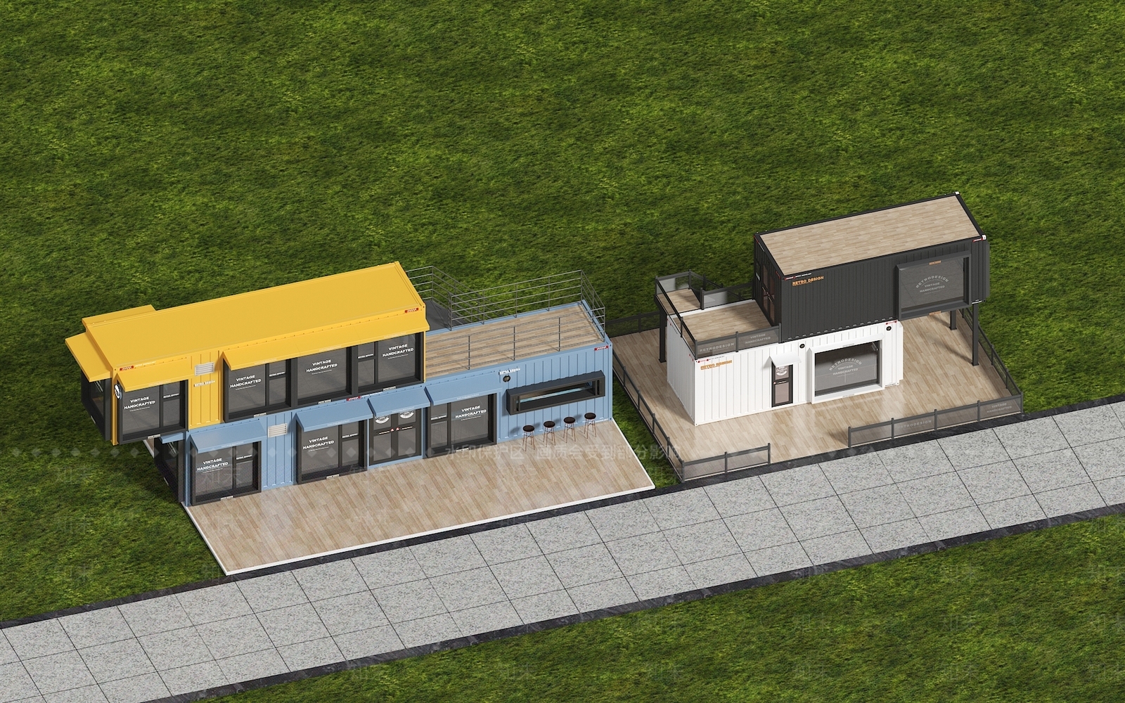 工业其他商业建筑SU模型下载【ID:1165032574】