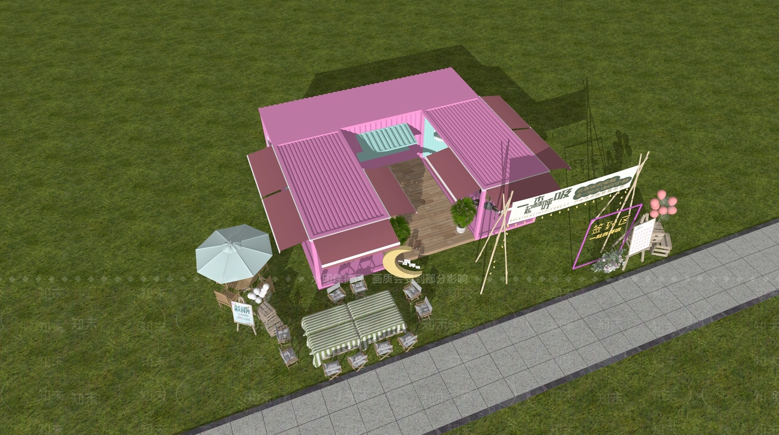 工业其他商业建筑SU模型下载【ID:1165033551】