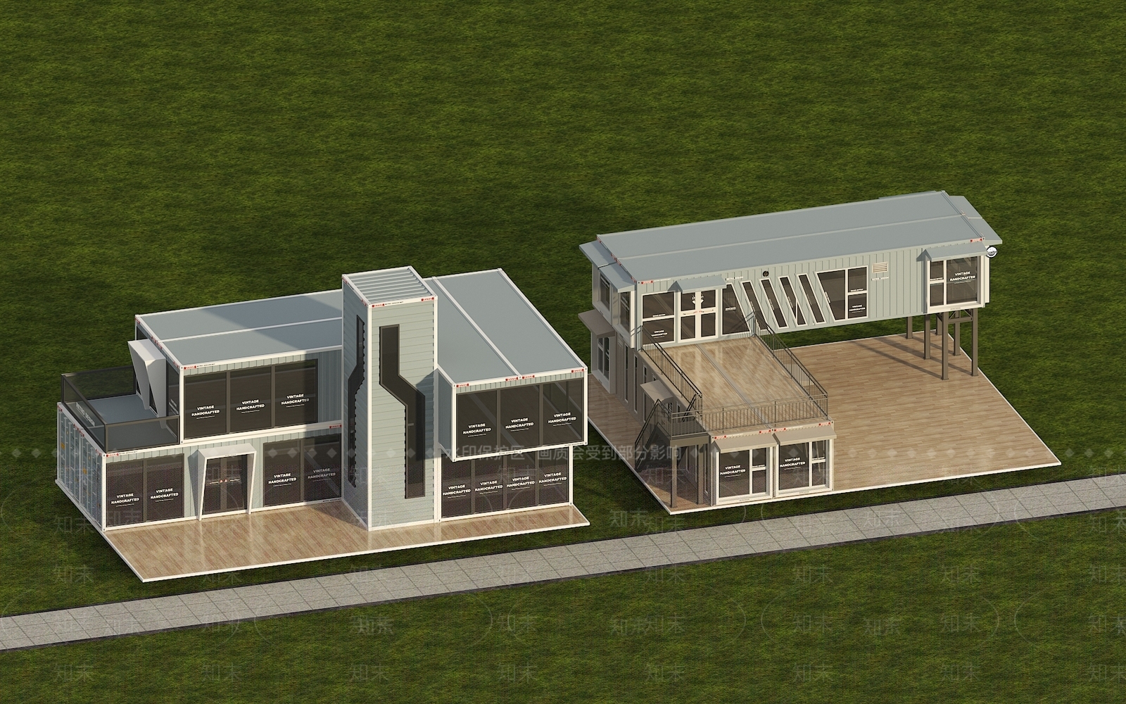 工业其他商业建筑SU模型下载【ID:1165033763】