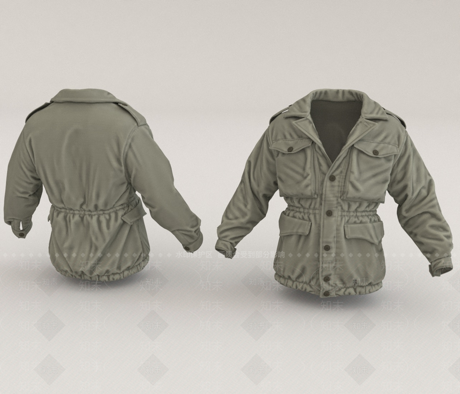 衣服3D模型下载【ID:1165034539】