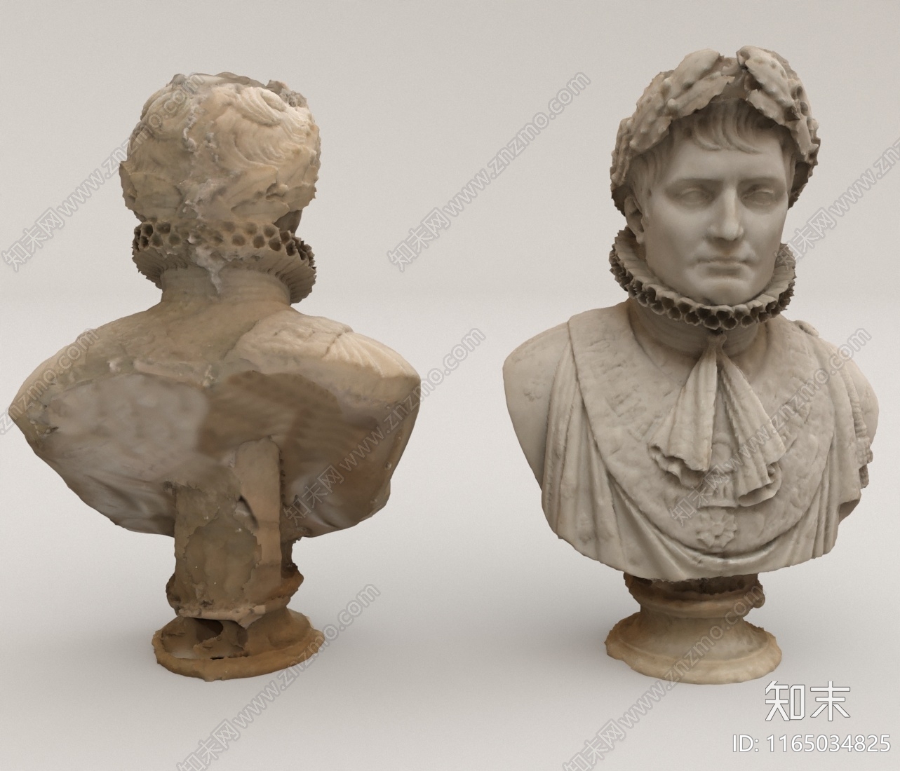 欧式雕塑摆件3D模型下载【ID:1165034825】