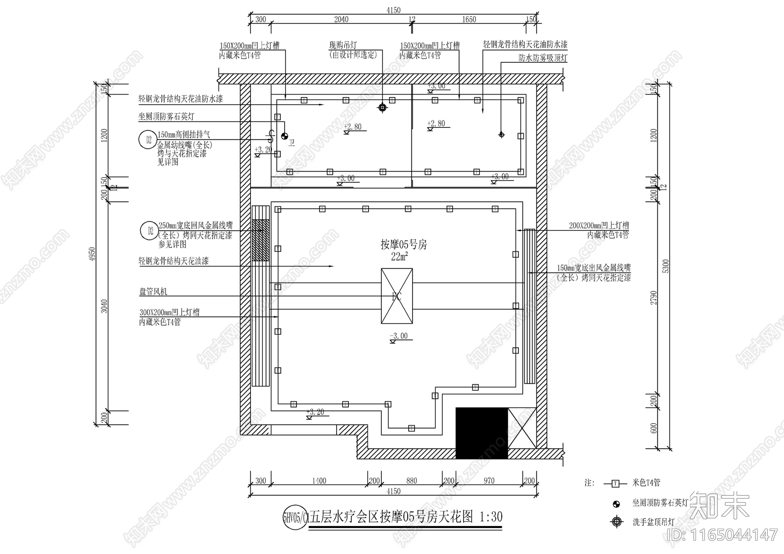 现代其他休闲娱乐空间cad施工图下载【ID:1165044147】
