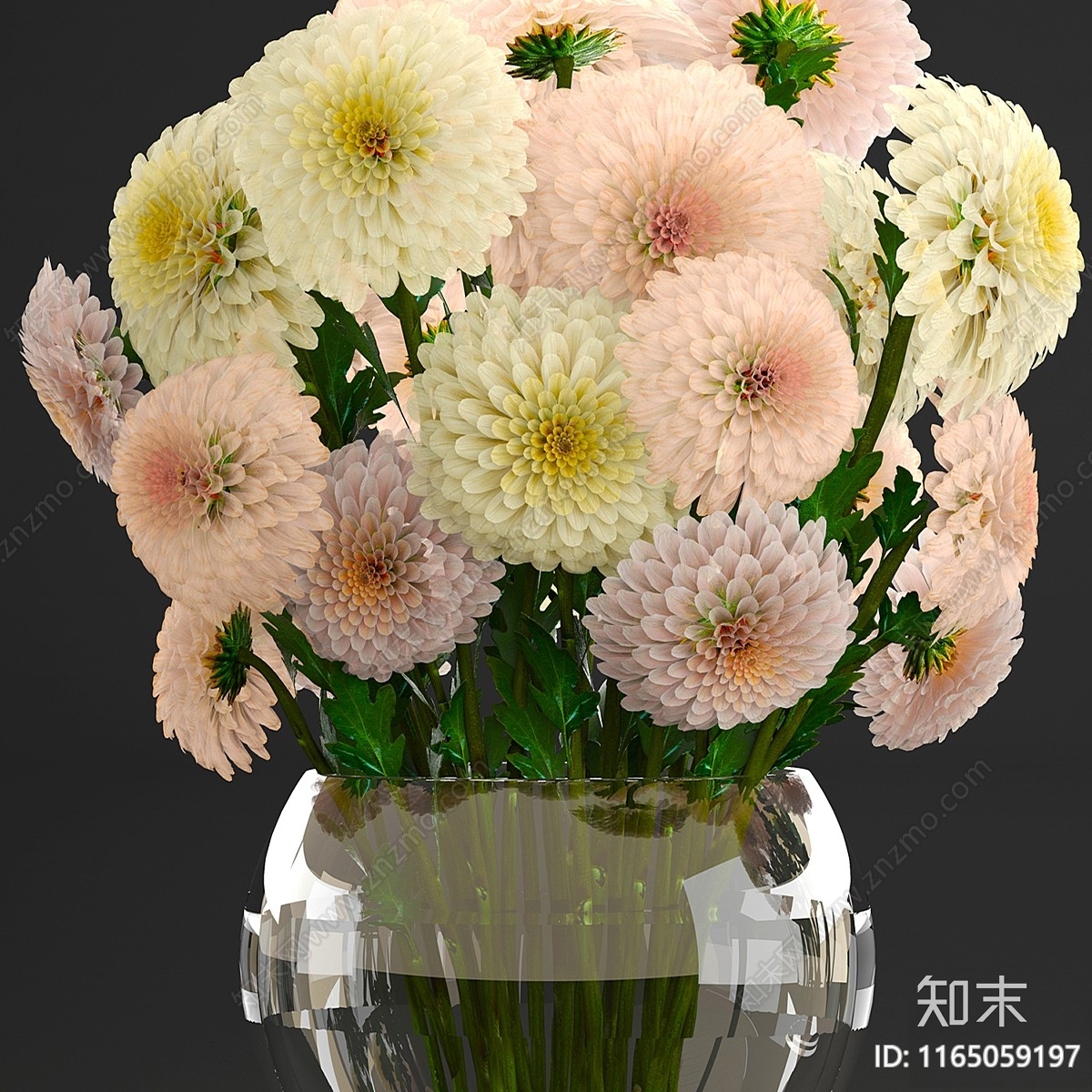 花艺3D模型下载【ID:1165059197】