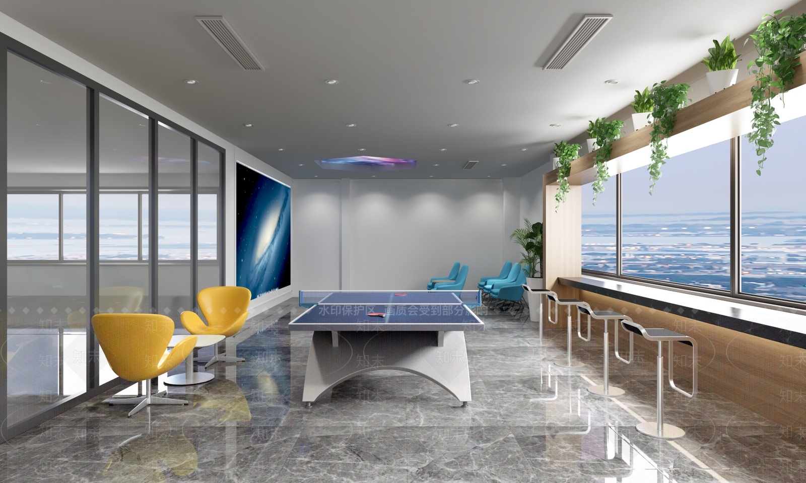 现代其他办公空间3D模型下载【ID:1165064976】