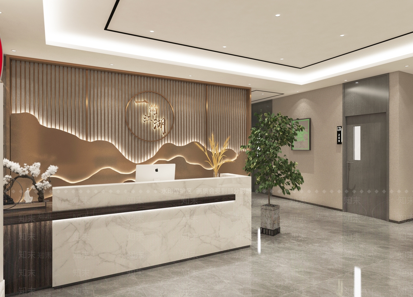 现代其他商业空间3D模型下载【ID:1165086732】