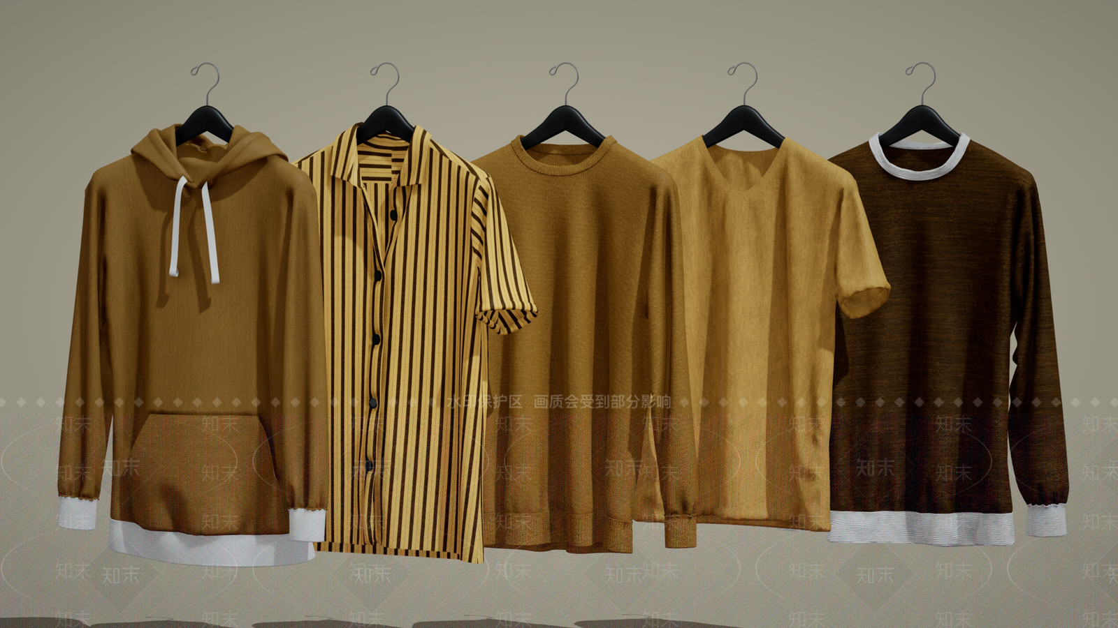 衣服3D模型下载【ID:1165086801】