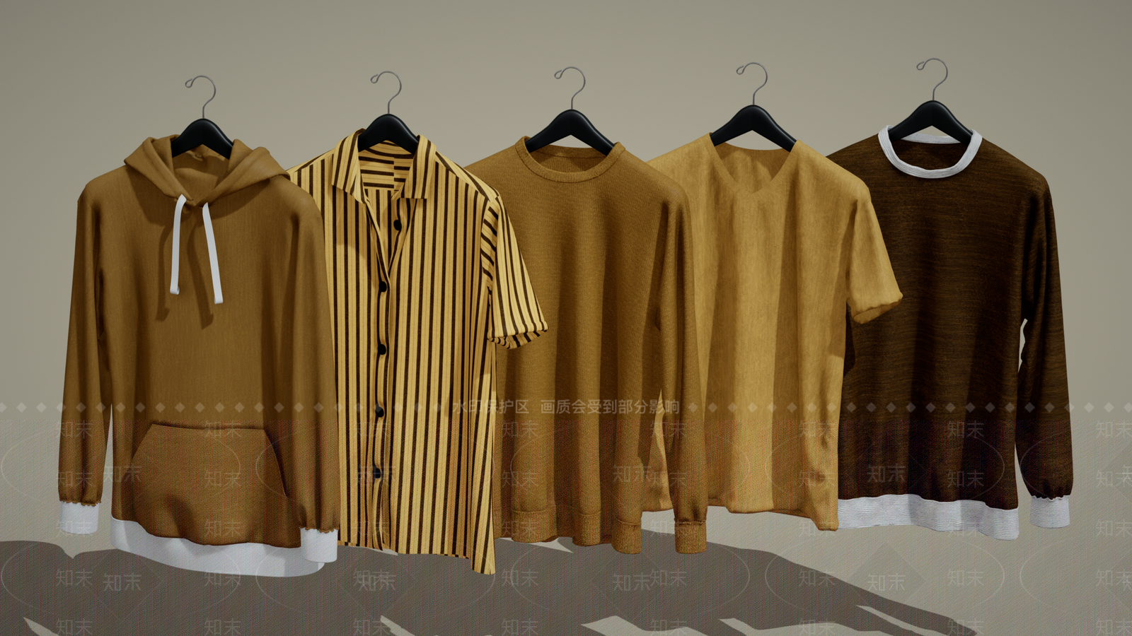衣服3D模型下载【ID:1165086801】