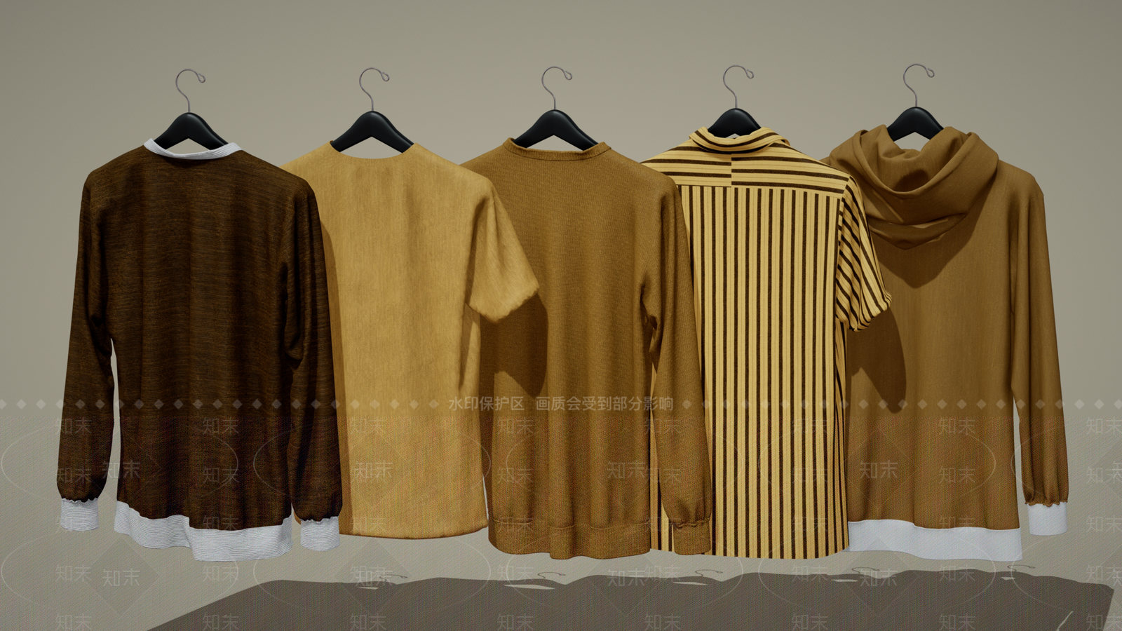 衣服3D模型下载【ID:1165086801】