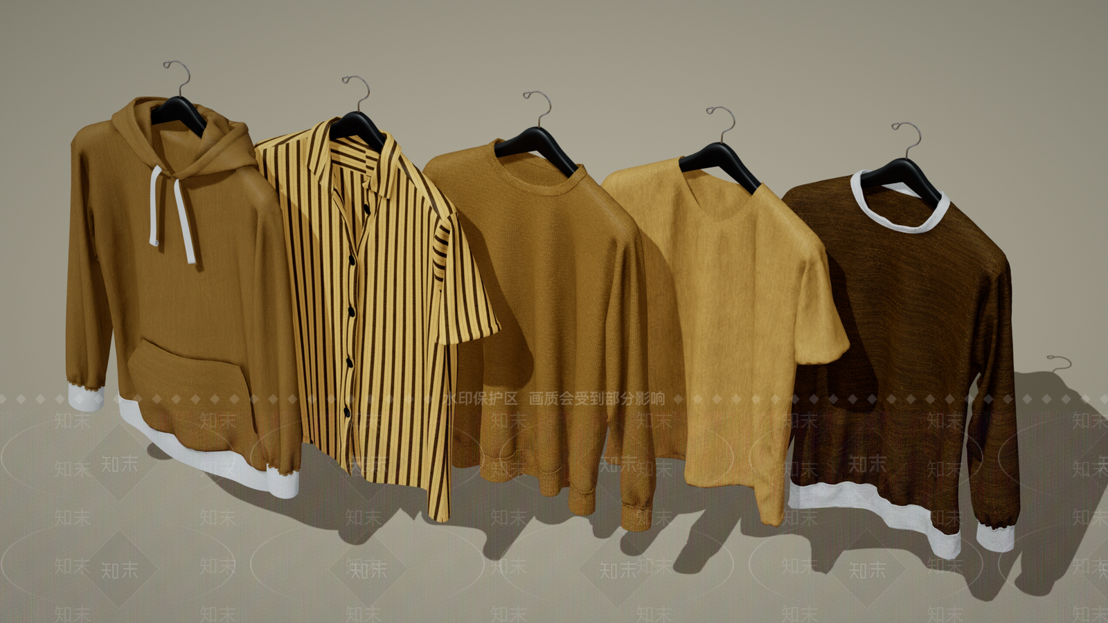 衣服3D模型下载【ID:1165086801】