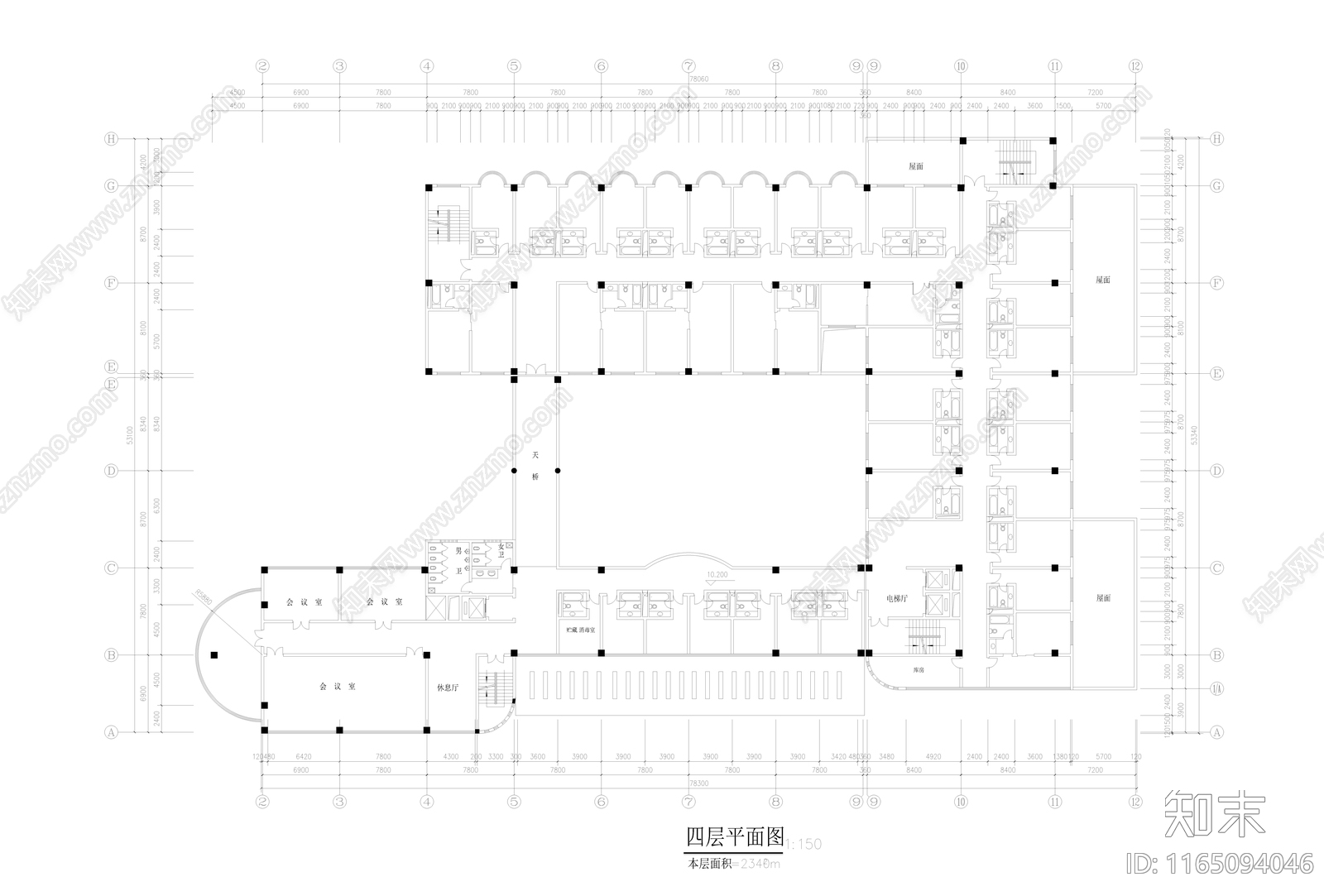 其他建筑cad施工图下载【ID:1165094046】