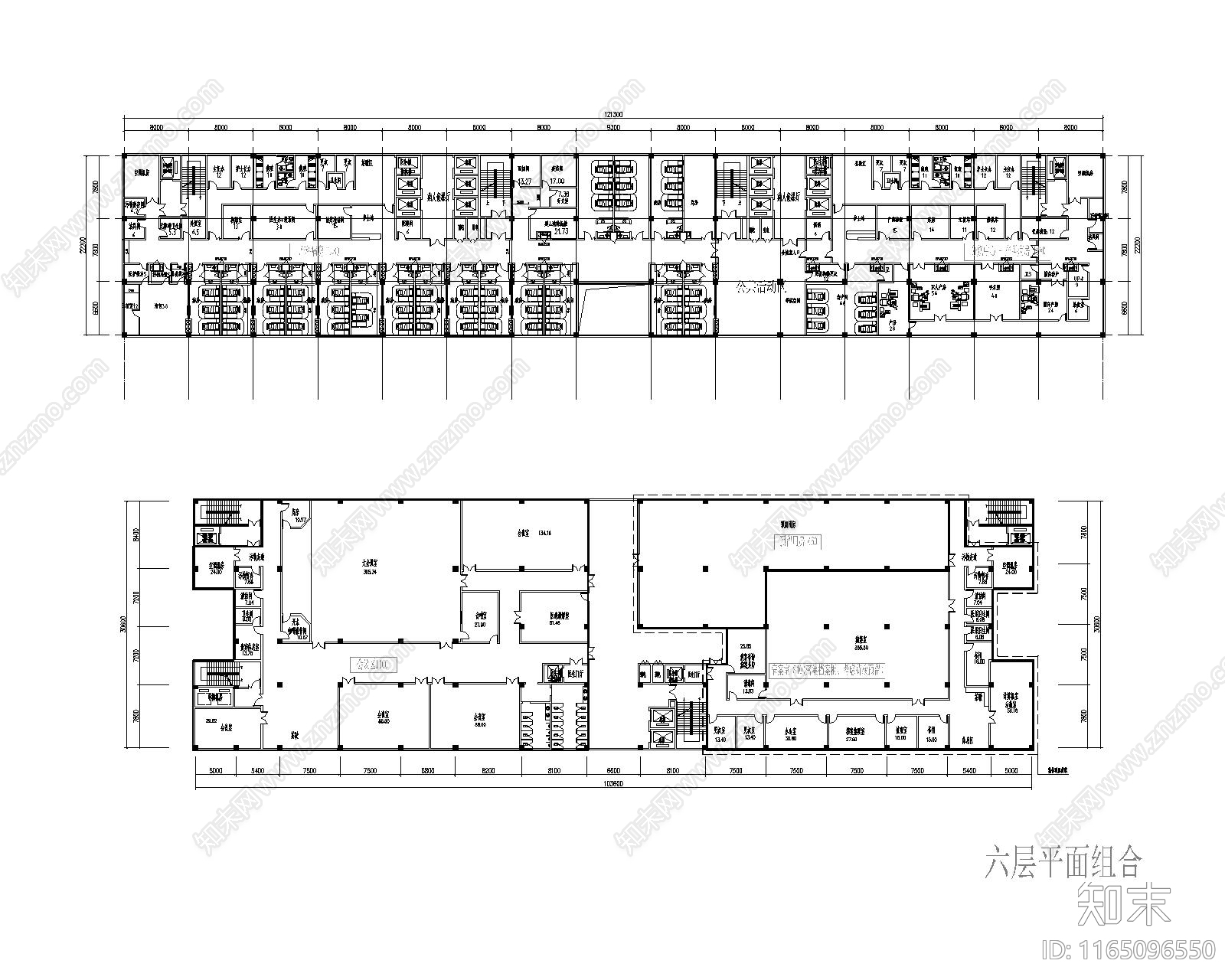 现代医院cad施工图下载【ID:1165096550】