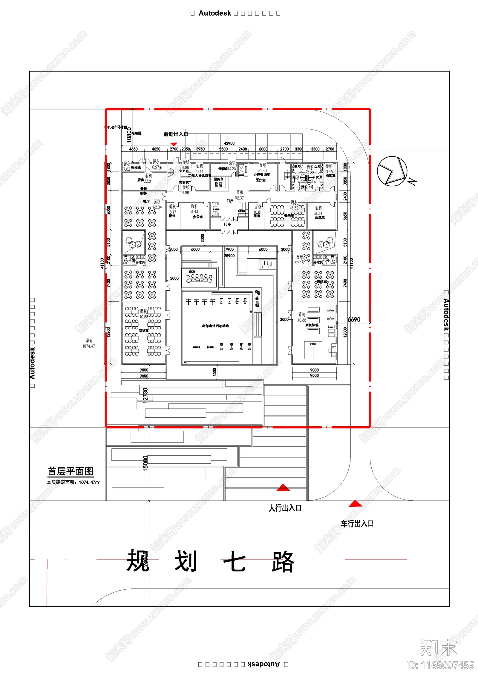新中式其他公共建筑施工图下载【ID:1165097455】
