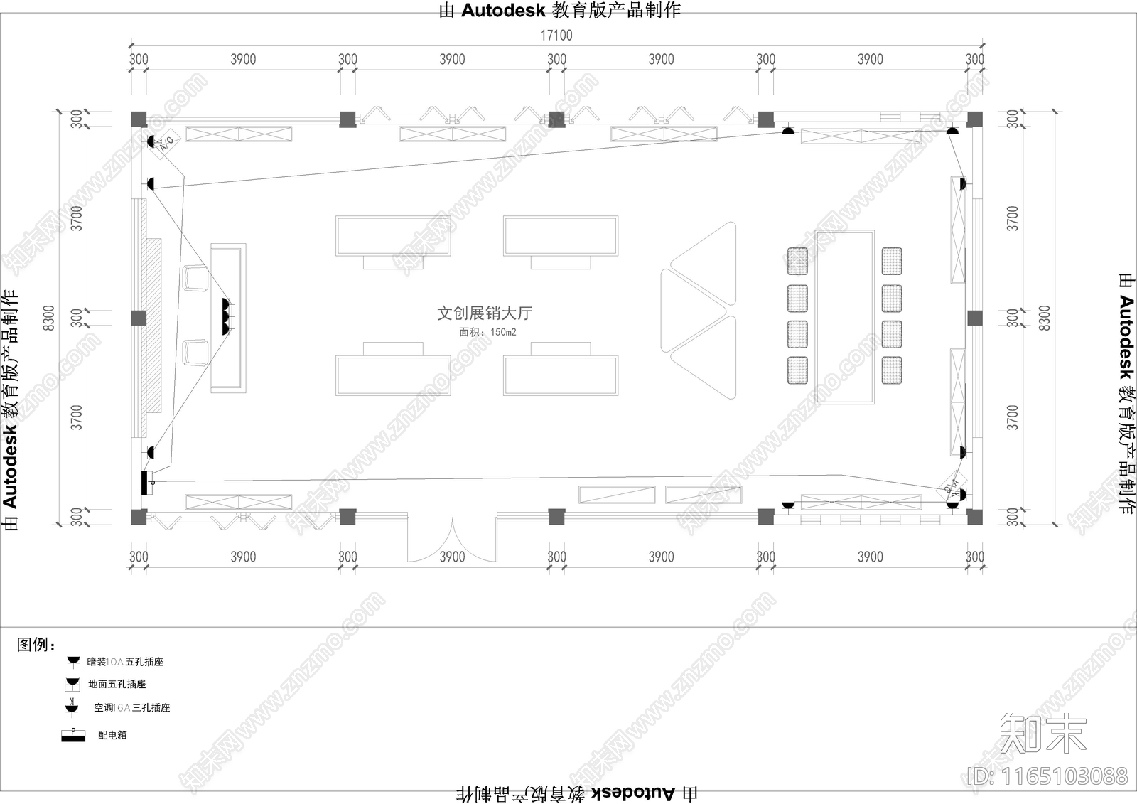 现代其他文化空间cad施工图下载【ID:1165103088】