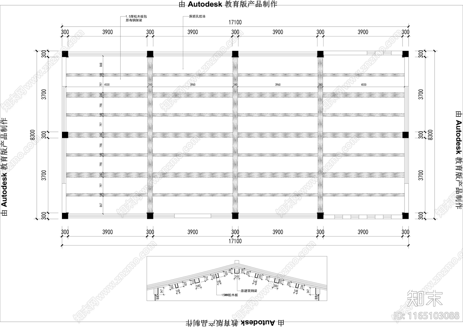 现代其他文化空间cad施工图下载【ID:1165103088】