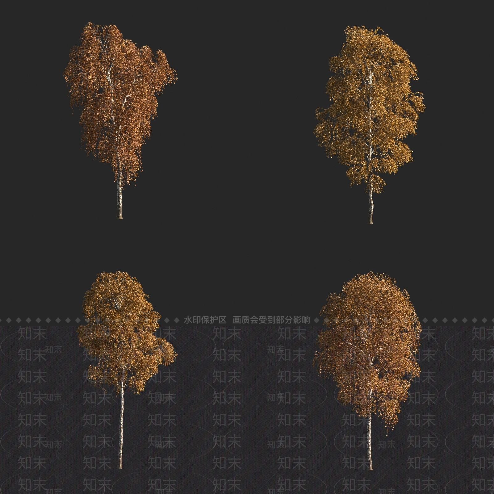 景观树3D模型下载【ID:1165106401】
