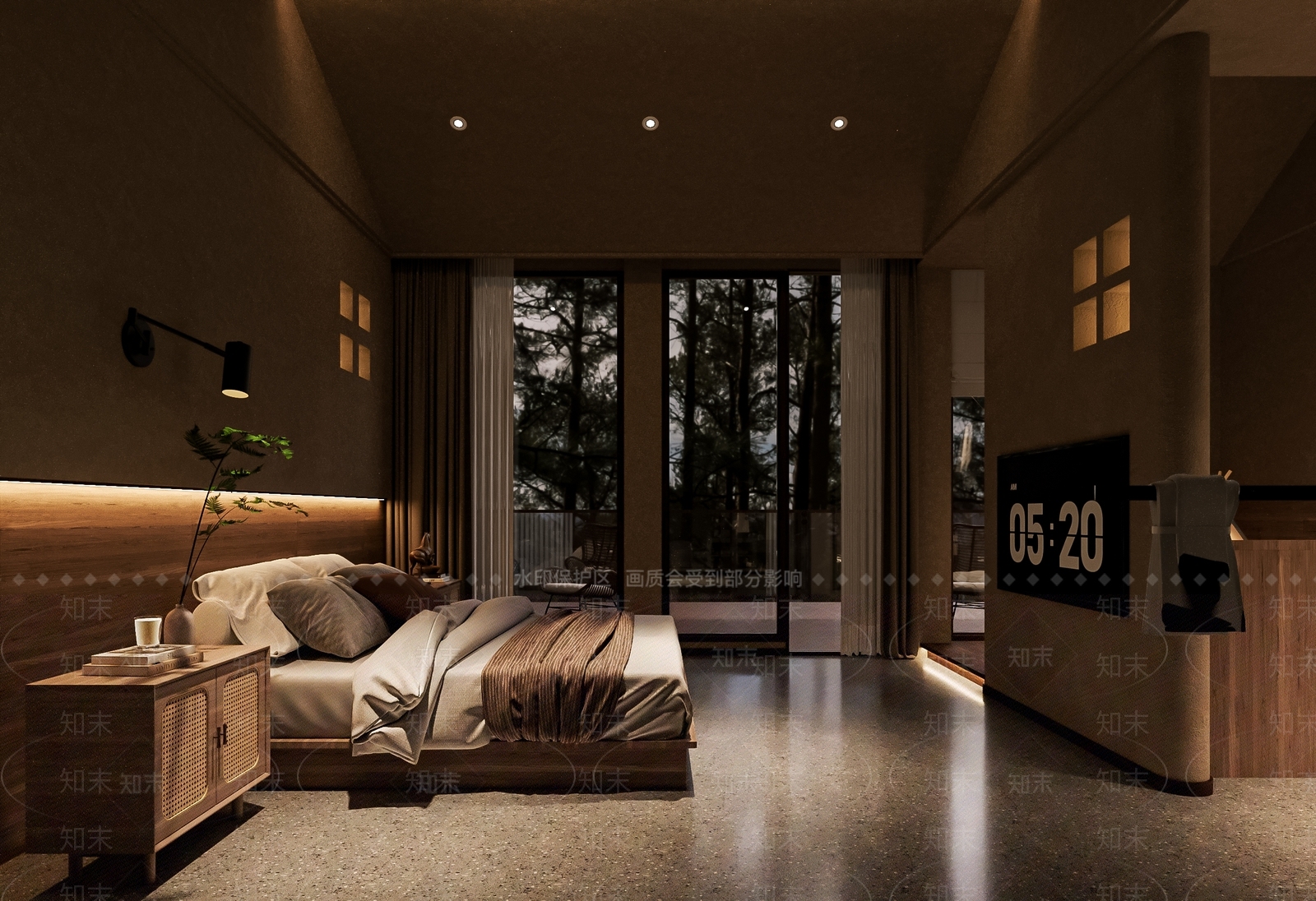 侘寂民宿3D模型下载【ID:1165112700】
