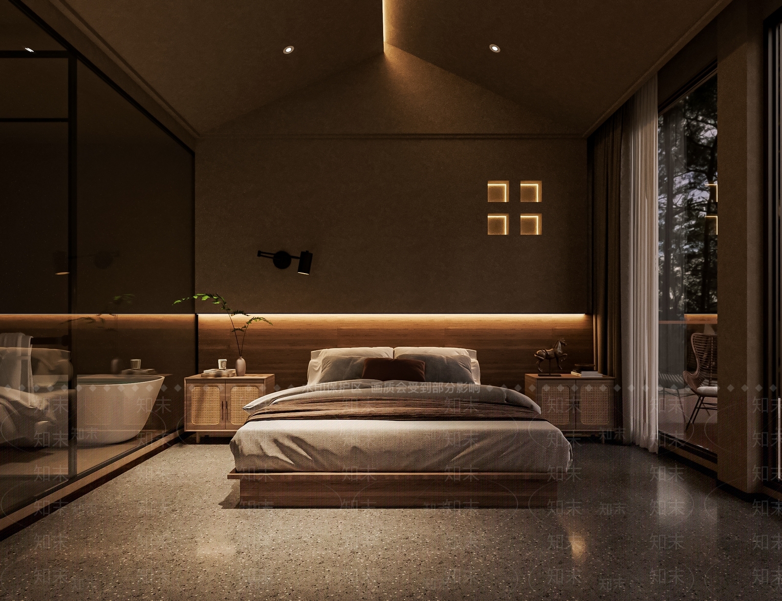侘寂民宿3D模型下载【ID:1165112700】
