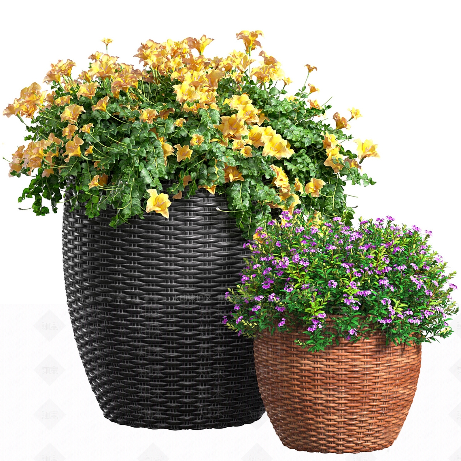 盆栽3D模型下载【ID:1165121609】