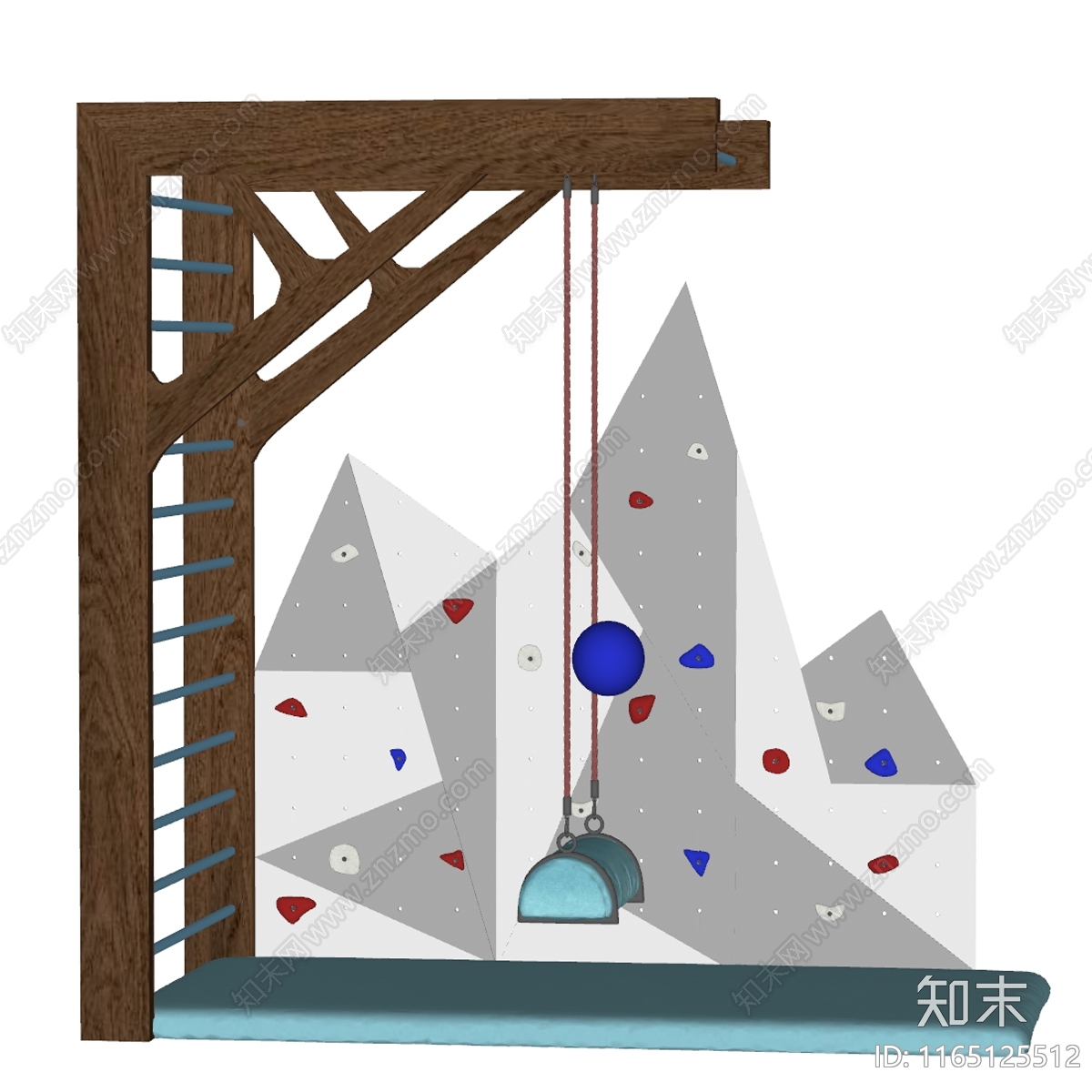 游乐设施SU模型下载【ID:1165125512】