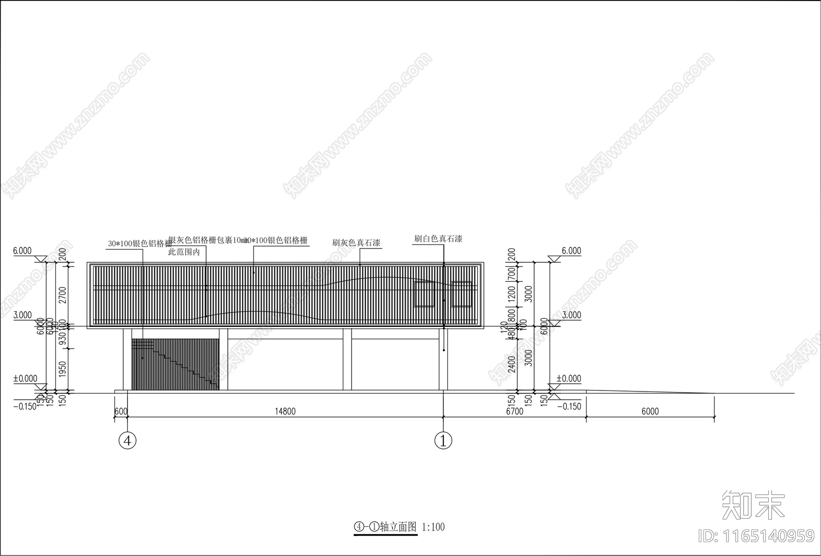 现代其他公共建筑施工图下载【ID:1165140959】