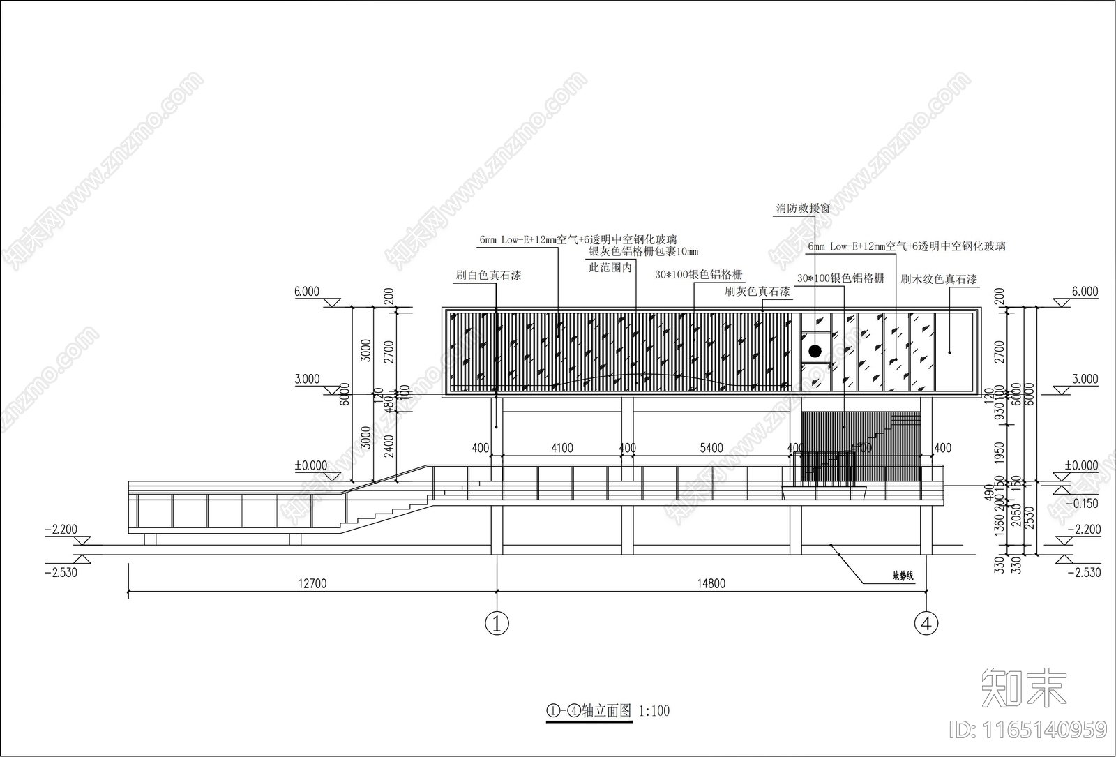 现代其他公共建筑施工图下载【ID:1165140959】