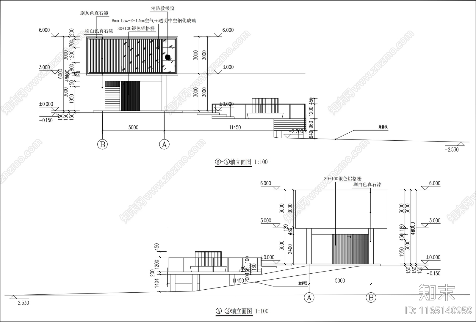 现代其他公共建筑施工图下载【ID:1165140959】