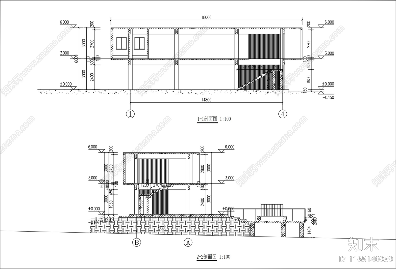 现代其他公共建筑施工图下载【ID:1165140959】