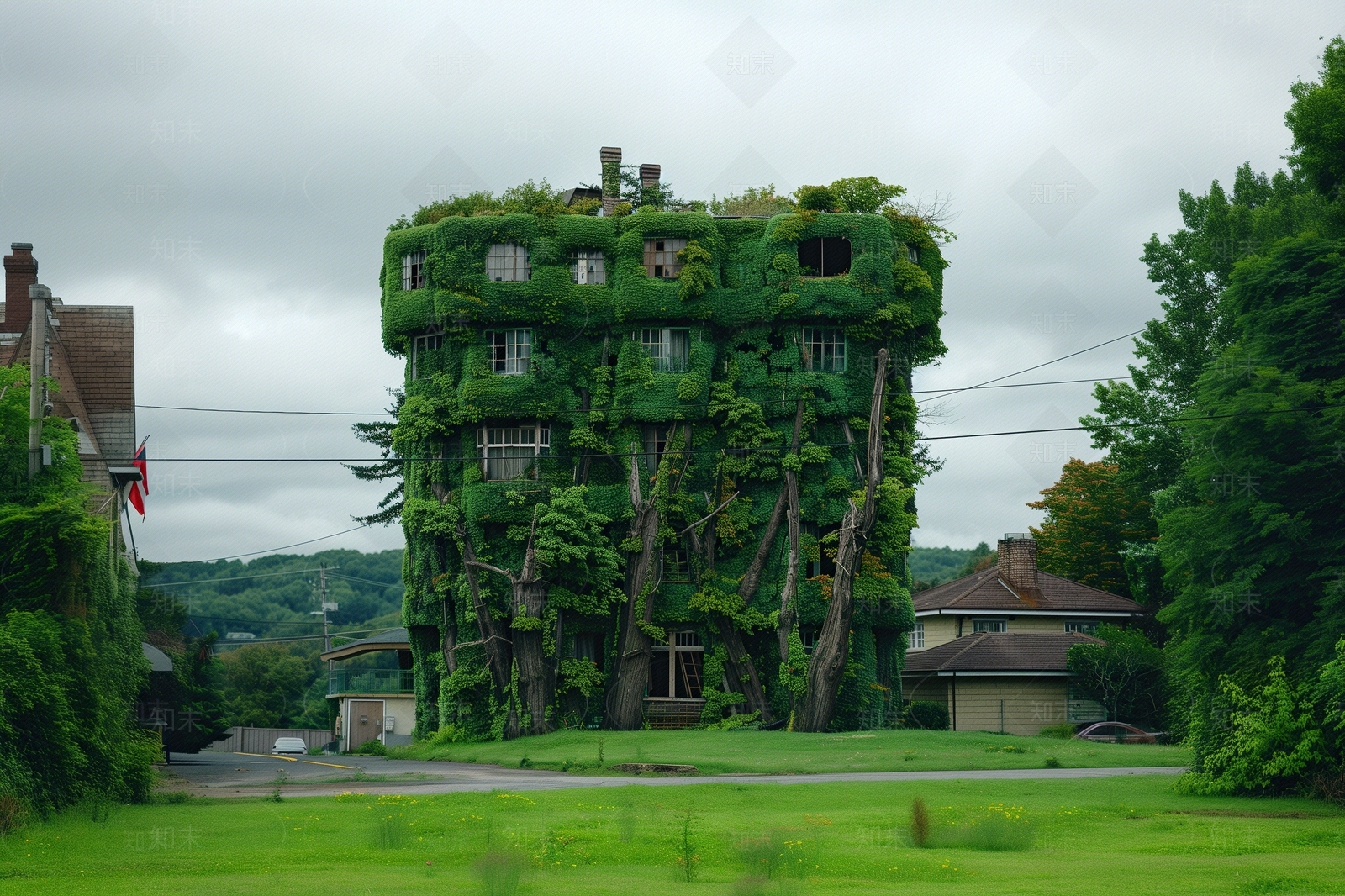 现代其它外景贴图下载【ID:1165145174】