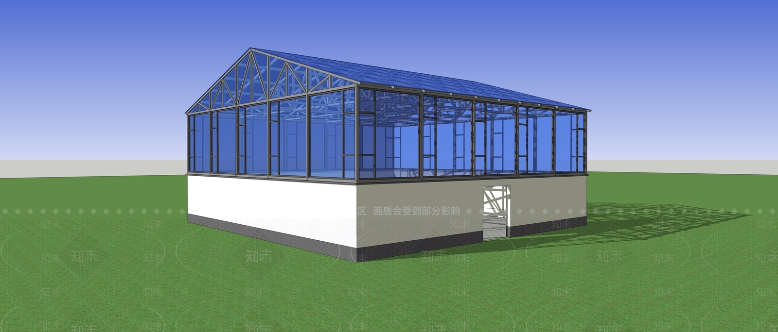现代会所SU模型下载【ID:1165156587】