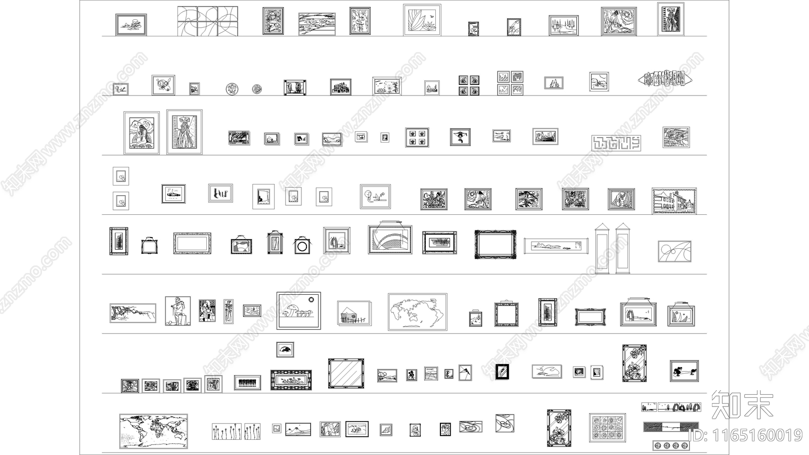 现代其他图库施工图下载【ID:1165160019】