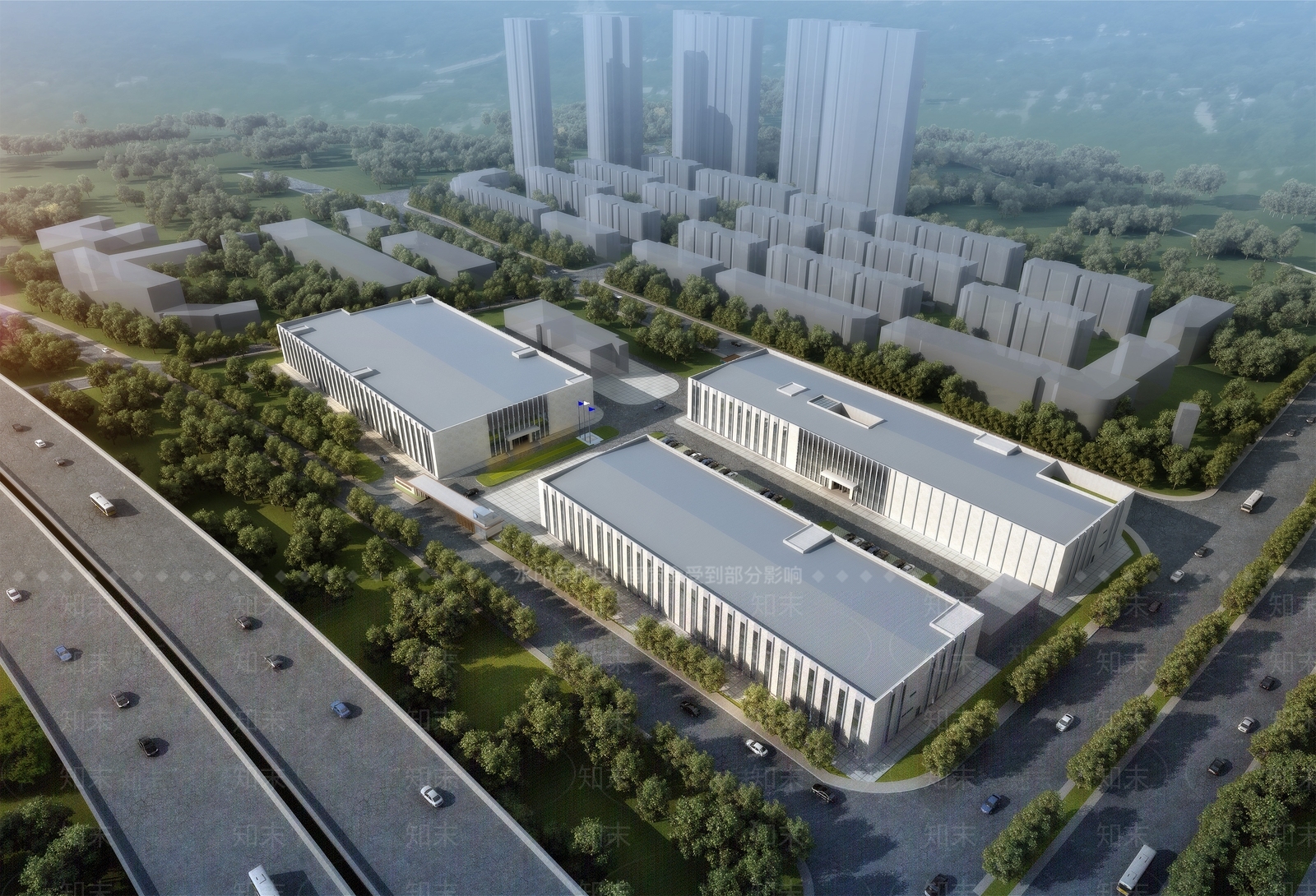 现代轻奢其他办公空间3D模型下载【ID:1165166147】