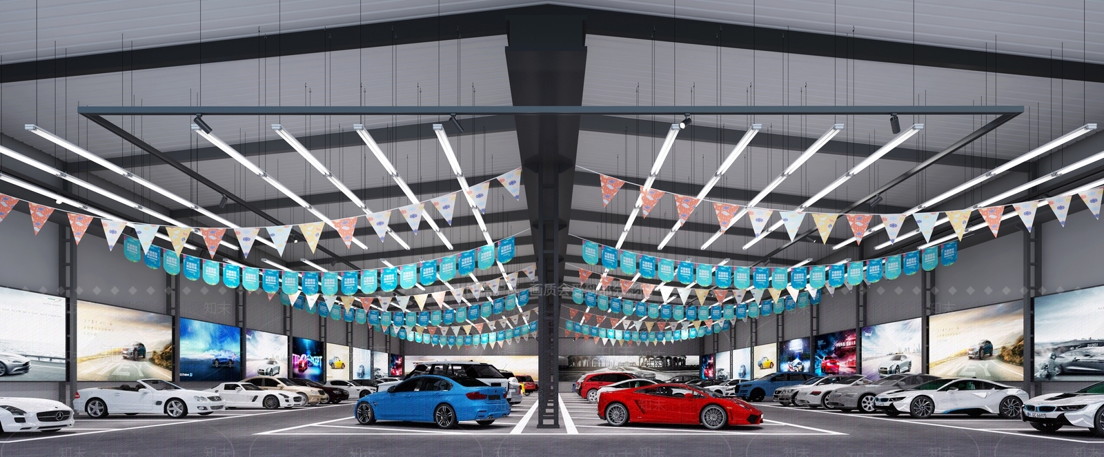 现代工业其他商业空间3D模型下载【ID:1165169644】