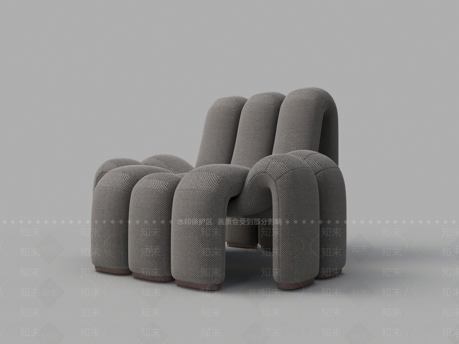 现代懒人沙发3D模型下载【ID:1165180071】