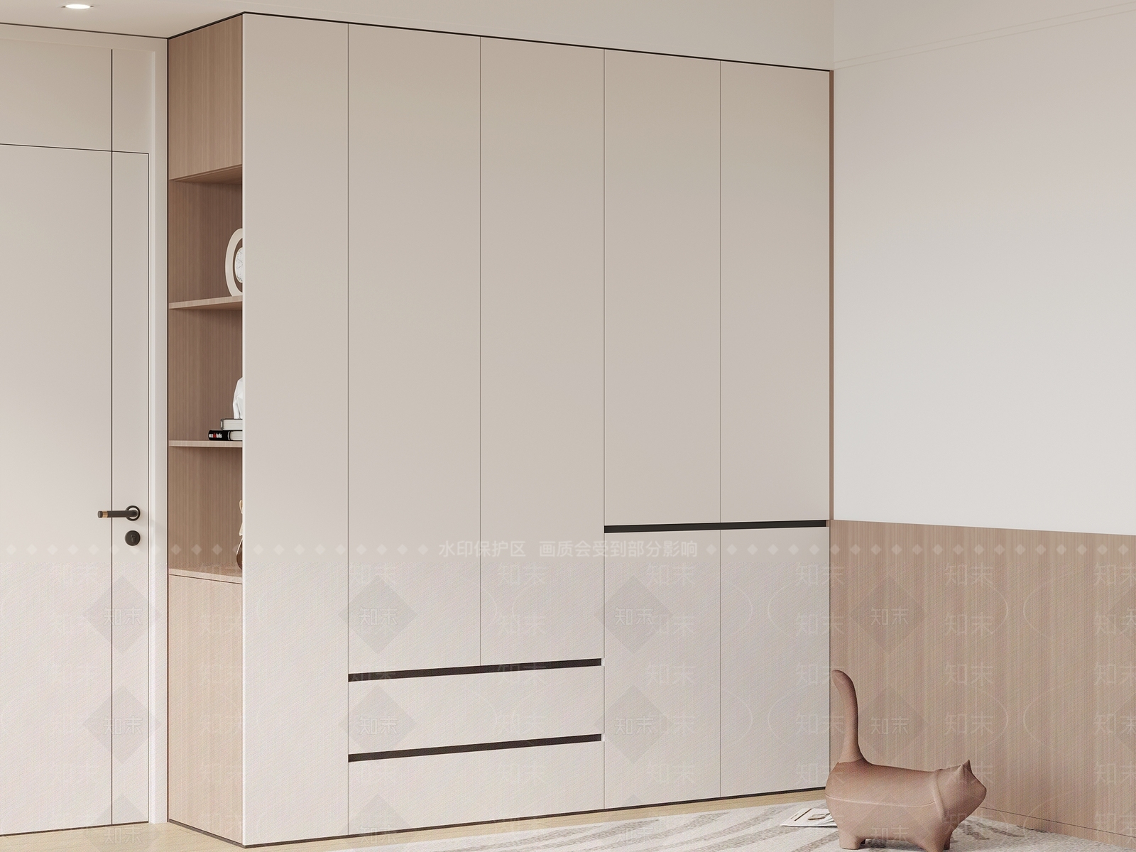 家居卧室3D模型下载【ID:1165185764】