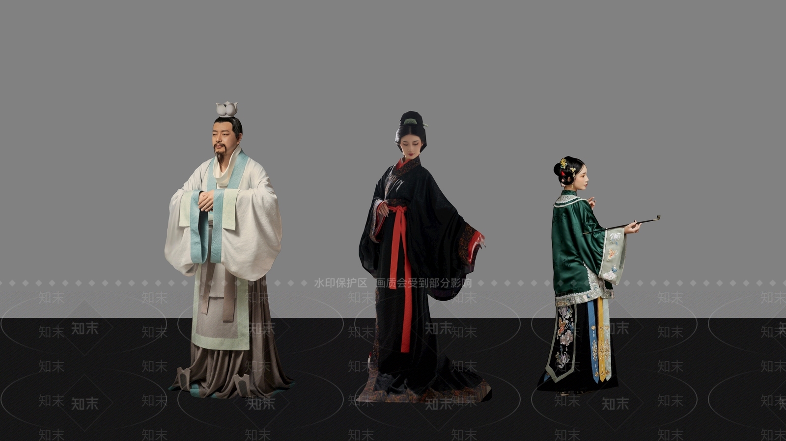 新中式美陈SU模型下载【ID:1165220908】