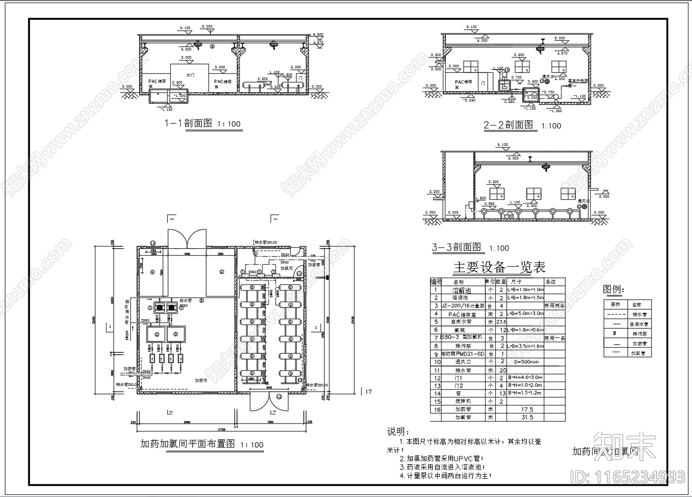 水处理节点施工图下载【ID:1165234993】