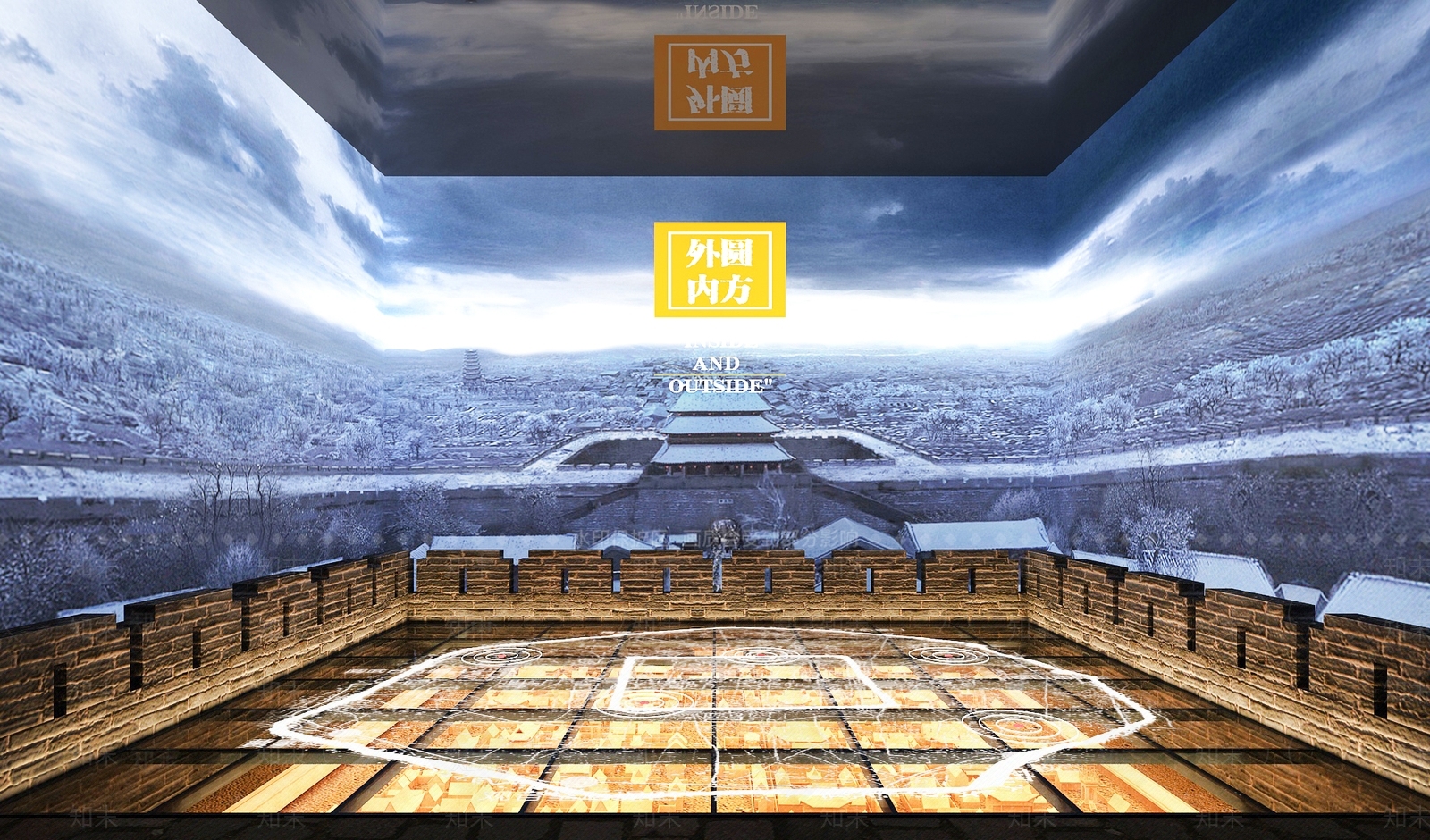 现代复古博物馆3D模型下载【ID:1165236146】