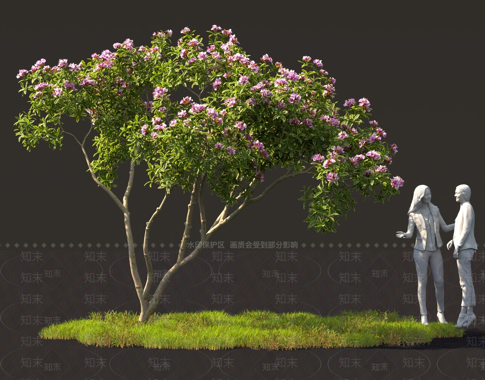 景观树3D模型下载【ID:1165238433】